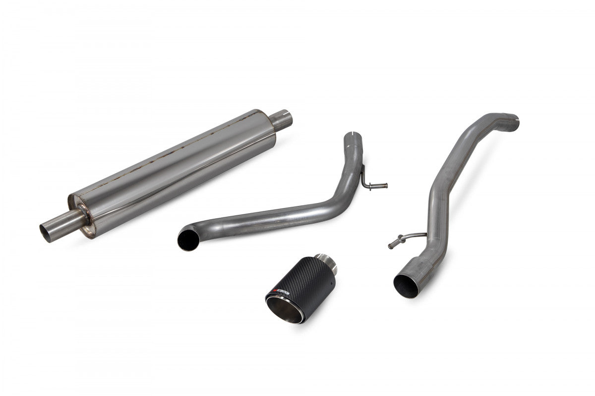 Scorpion Exhausts Cat/GPF-Back - Volkswagen UP! 1.0 TSI Incl. 3 & 5 Door Models 2018-2024