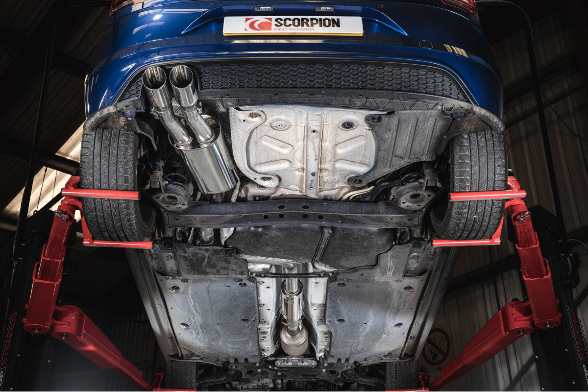 Scorpion Exhausts Cat/GPF-Back - Volkswagen Polo GTI 2.0T AW Pre-Facelift GPF Model 2019-2021