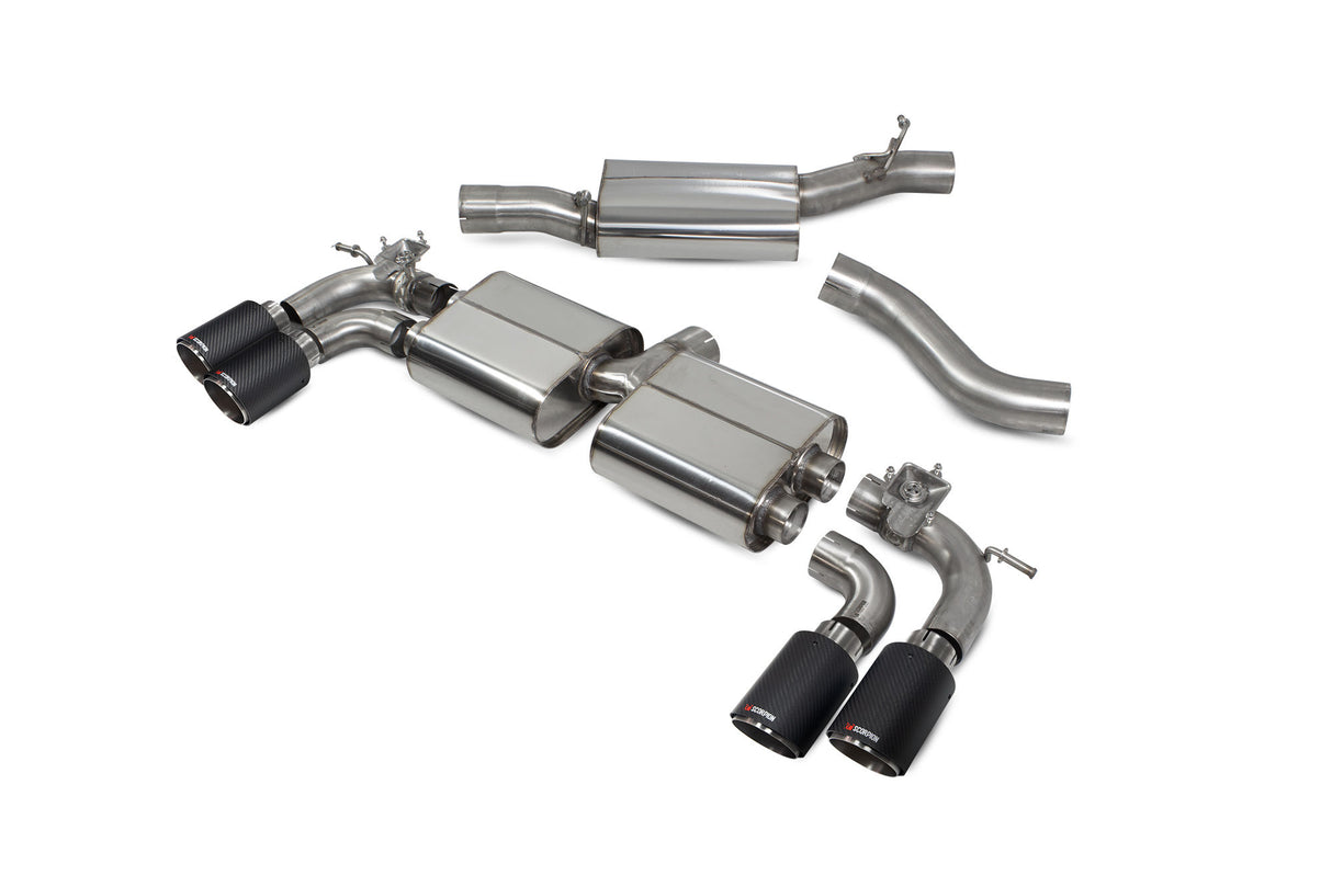 Scorpion GPF-Back Exhaust - Volkswagen Golf R MK8 GPF Model (2021–2025)