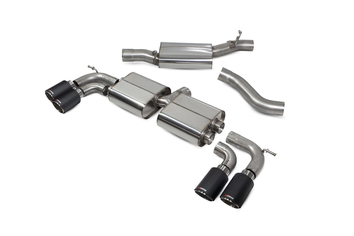 Scorpion GPF-Back Exhaust - Volkswagen Golf R MK8 GPF Model (2021–2025)