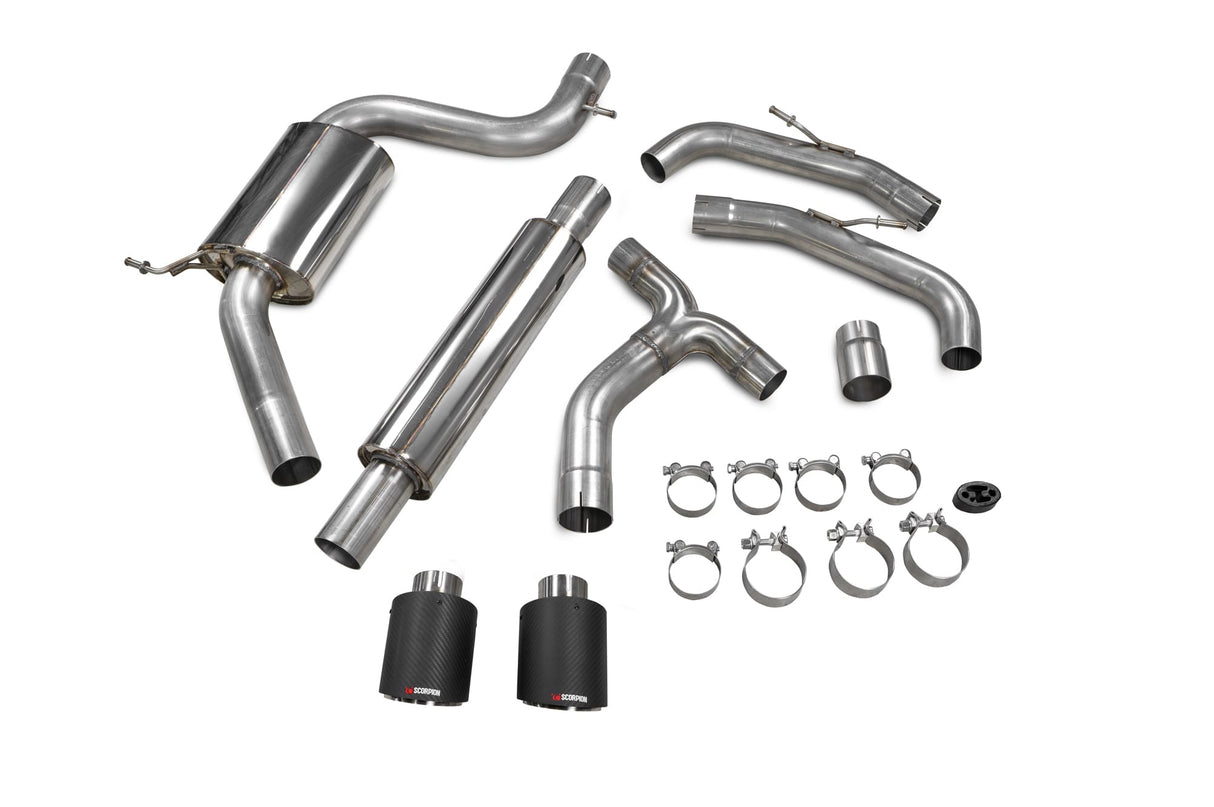 Scorpion GPF-Back Exhaust - Volkswagen Golf MK8 / MK 8.5 GTi Clubsport (2020–2025)