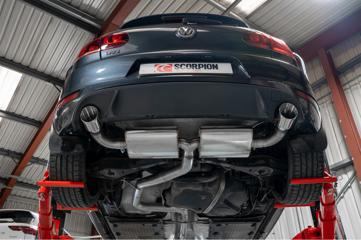 Scorpion Exhausts Cat-Back - Volkswagen MK6 Golf GTI 2009-2013
