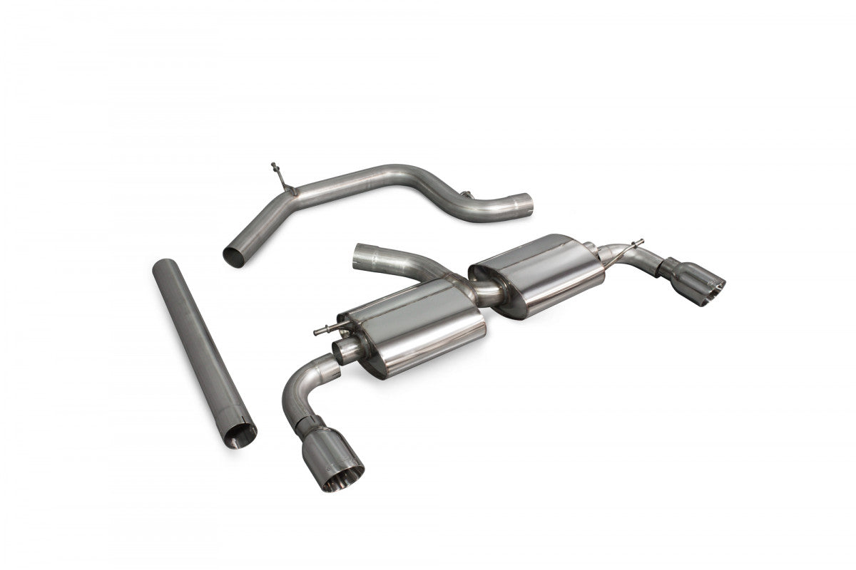 Scorpion Exhausts Cat-Back - Volkswagen Scirocco R 2009-2017