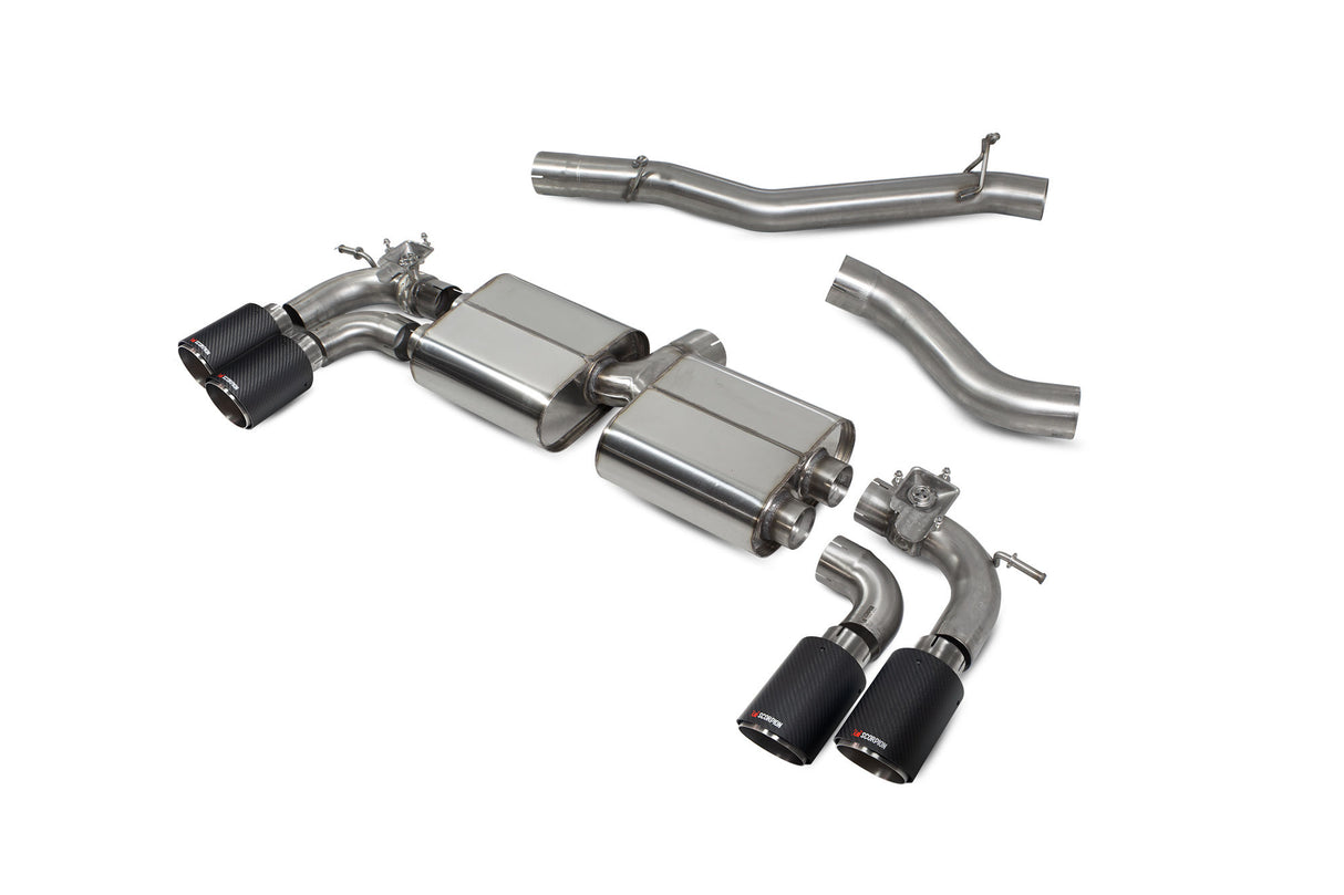 Scorpion GPF-Back Exhaust - Volkswagen Golf R MK7.5 Facelift GPF & Non GPF Models (2017–2020)