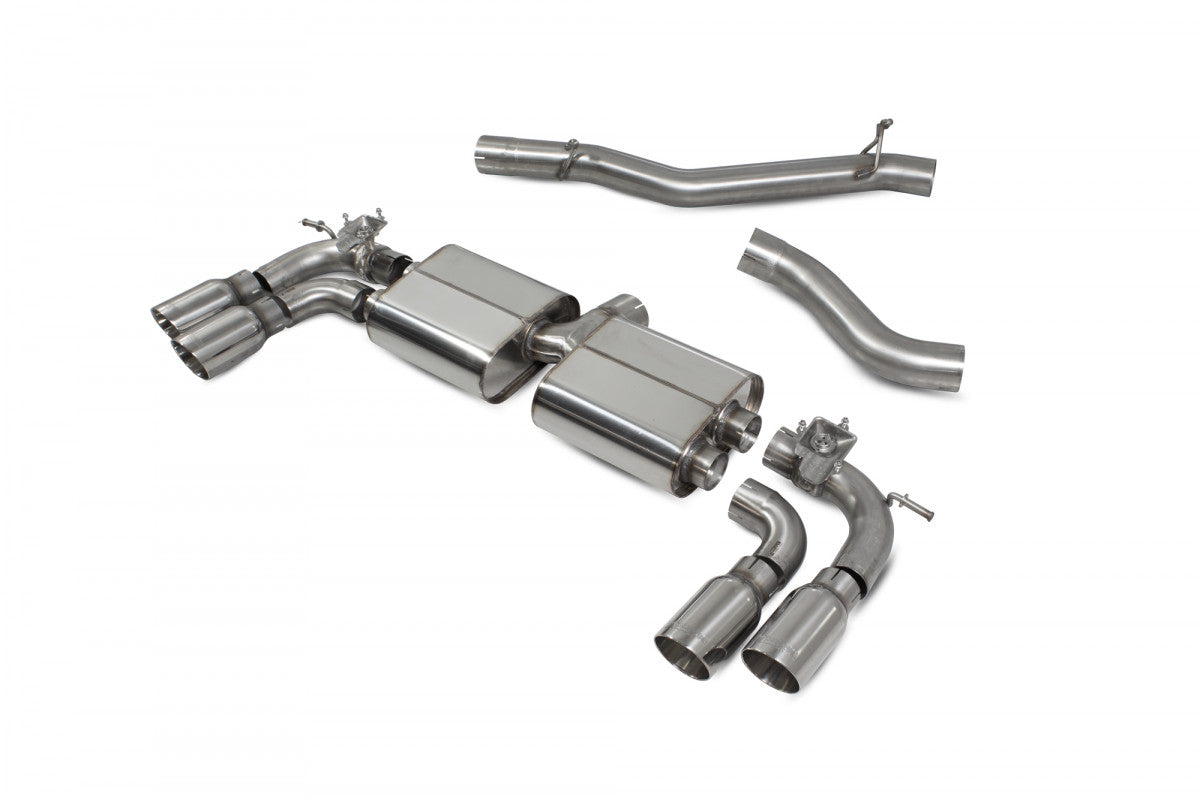 Scorpion Exhausts Cat/GPF-Back - Volkswagen MK7.5 Golf R Facelift Non-GPF Model 2017-2020