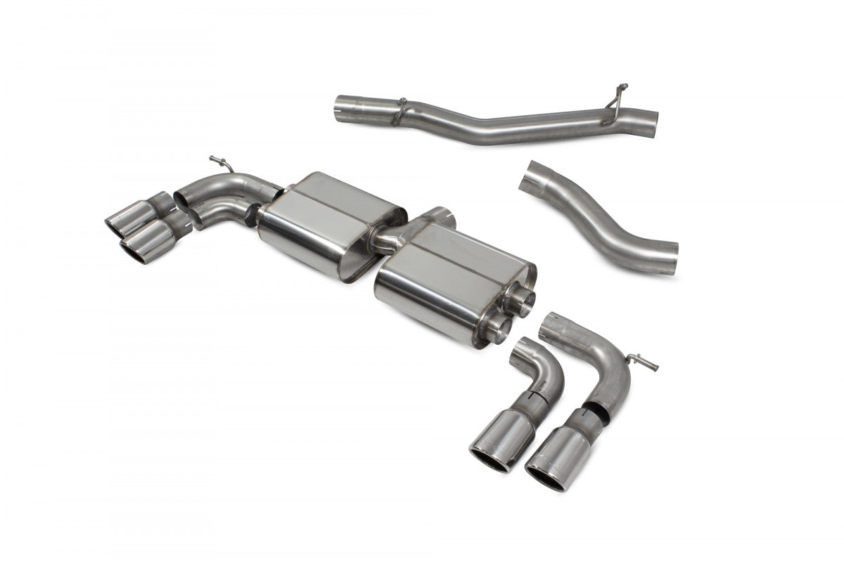 Scorpion Exhausts Cat/GPF-Back - Volkswagen MK7.5 Golf R Facelift Non-GPF Model 2017-2020