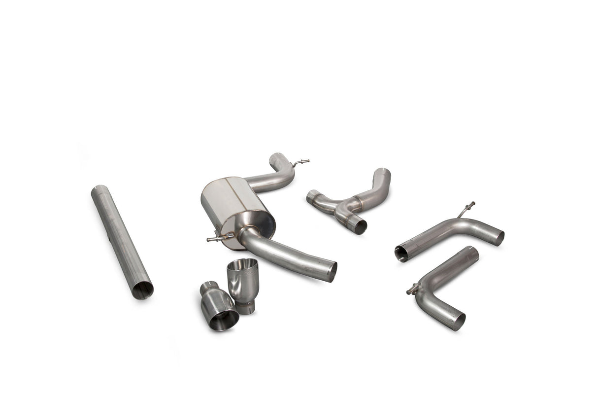 Scorpion Cat-Back Exhaust - Volkswagen Golf MK7.5 GTi Non GPF Model Only (2017–2018)