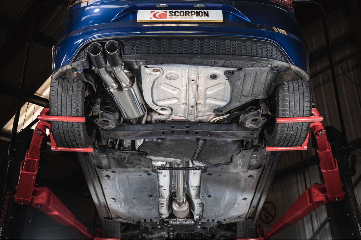 Scorpion Exhausts Cat/GPF-Back - Volkswagen Polo GTI 2.0T AW Pre-Facelift GPF Model 2019-2021