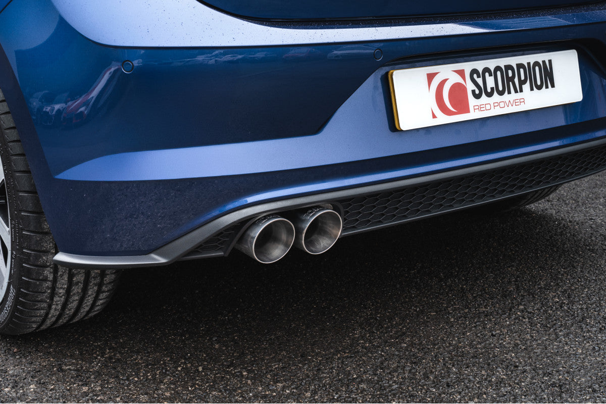 Scorpion Exhausts Cat/GPF-Back - Volkswagen Polo GTI 2.0T AW Facelift GPF Model 2021-2025