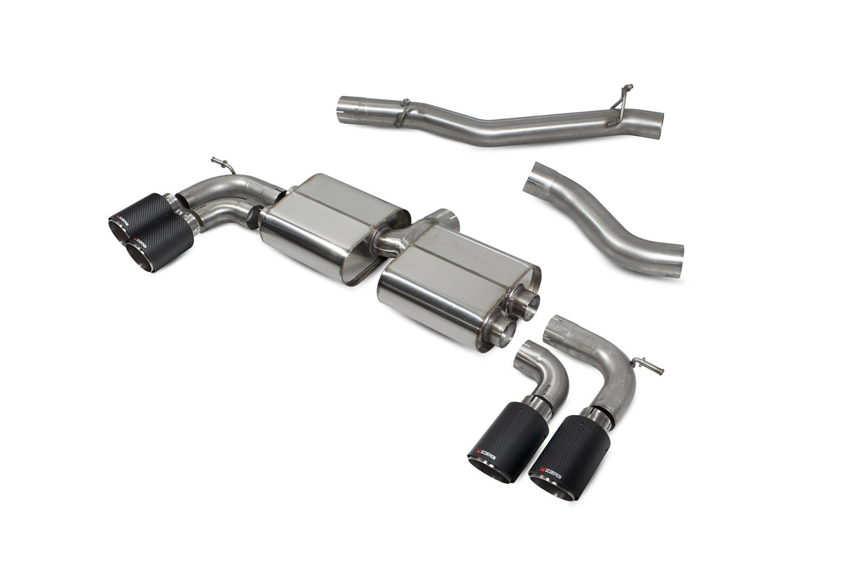 Scorpion GPF-Back Exhaust - Volkswagen Golf R MK8 GPF Model (2021–2025)