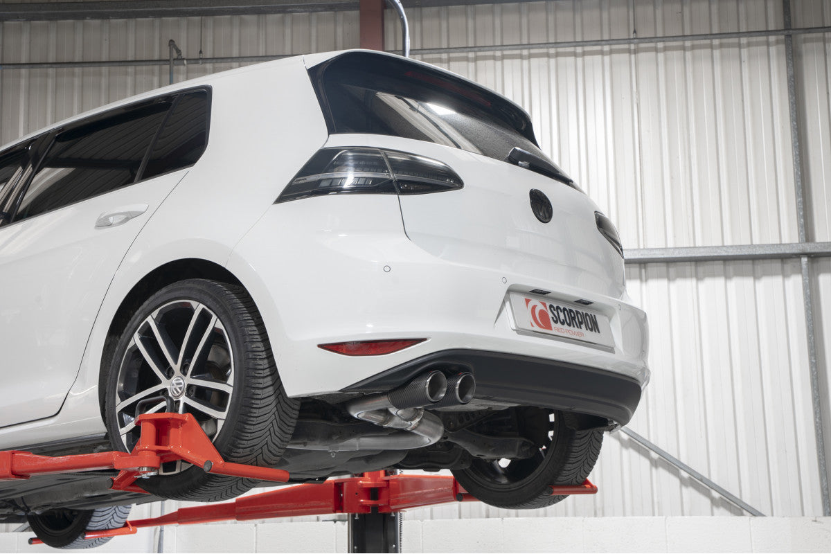 Scorpion Exhausts Cat-Back - Volkswagen MK7 & 7.5 Golf GTD 2013-2020 2013-2017