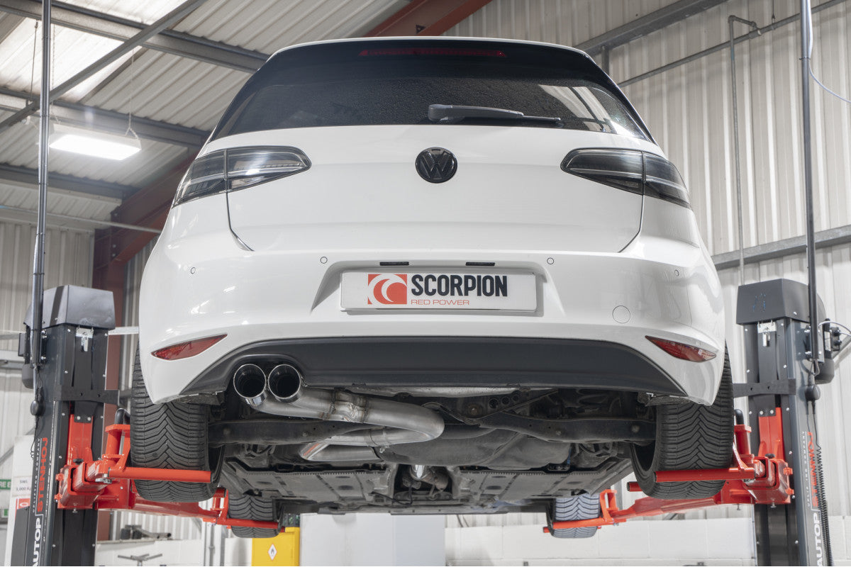 Scorpion Exhausts Cat-Back - Volkswagen MK7 & 7.5 Golf GTD 2013-2020 2013-2017