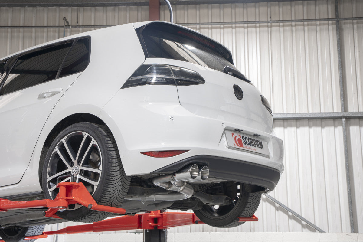 Scorpion Exhausts Cat-Back - Volkswagen MK7 & 7.5 Golf GTD 2013-2020 2013-2017