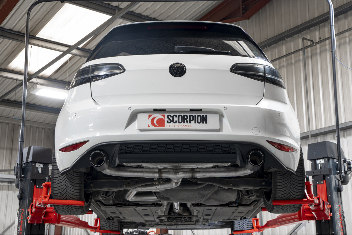 Scorpion Exhausts Cat-Back - Volkswagen MK7 & 7.5 Golf GTD 2013-2020 2013-2017