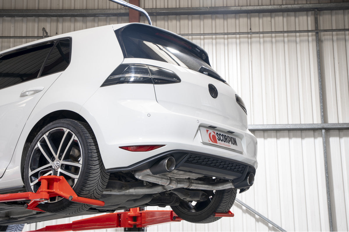 Scorpion Exhausts Cat-Back - Volkswagen MK7 & 7.5 Golf GTD 2013-2020 2013-2017