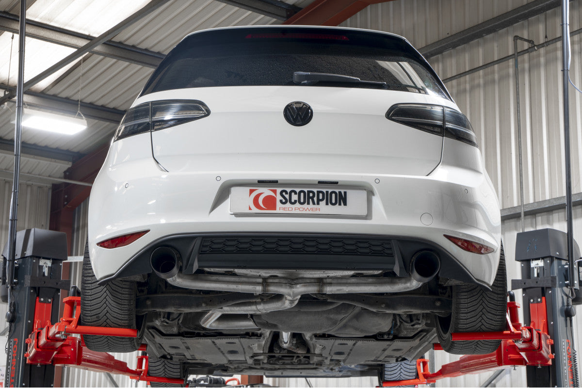 Scorpion Exhausts Cat-Back - Volkswagen MK7 & 7.5 Golf GTD 2013-2020 2013-2017