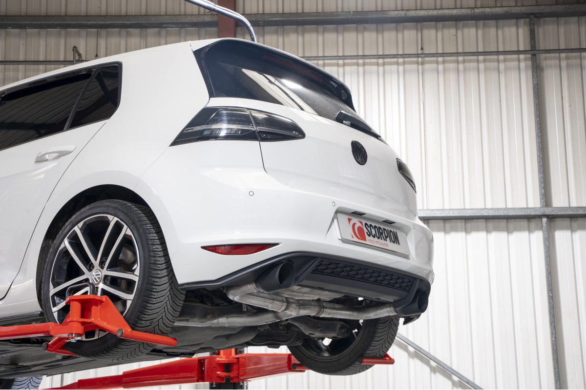 Scorpion Exhausts Cat-Back - Volkswagen MK7 & 7.5 Golf GTD 2013-2020 2013-2017