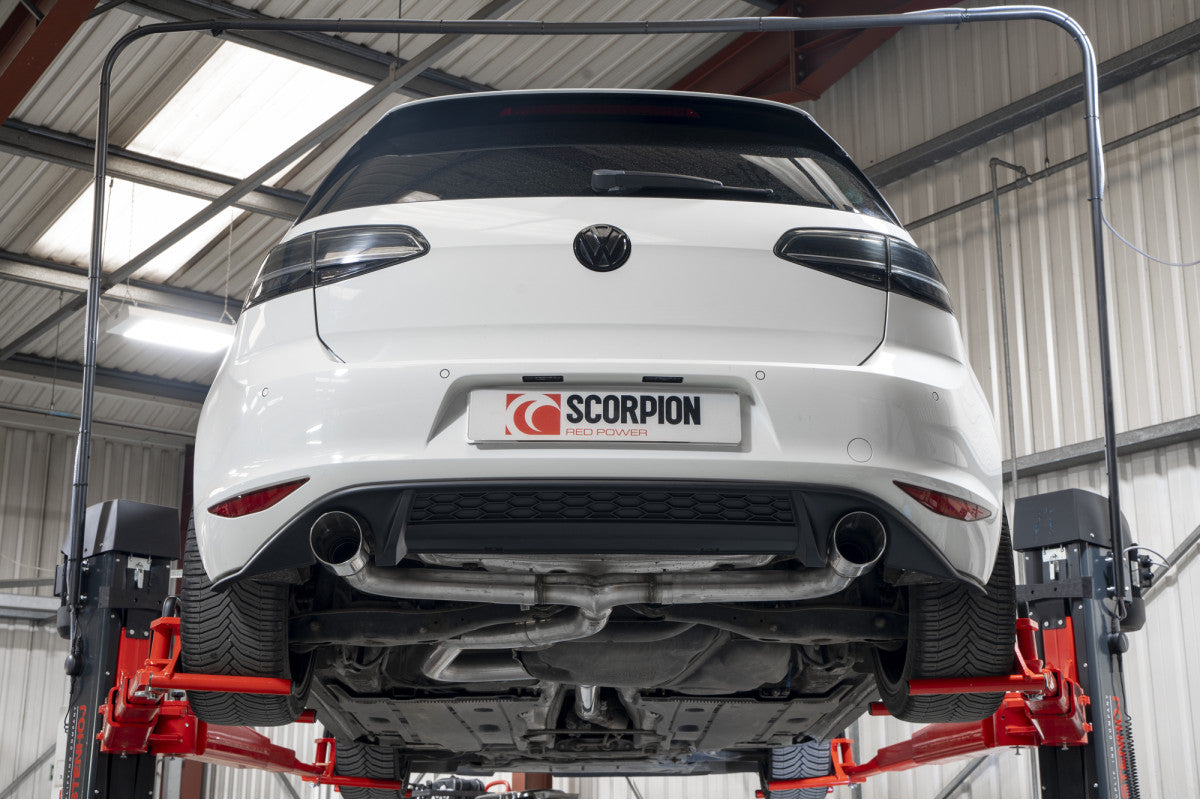 Scorpion Exhausts Cat-Back - Volkswagen MK7 & 7.5 Golf GTD 2013-2020 2013-2017