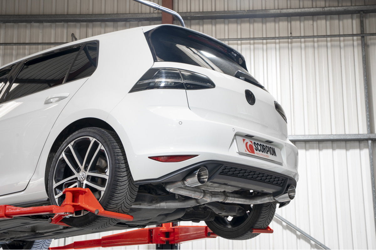 Scorpion Exhausts Cat-Back - Volkswagen MK7 & 7.5 Golf GTD 2013-2020 2013-2017