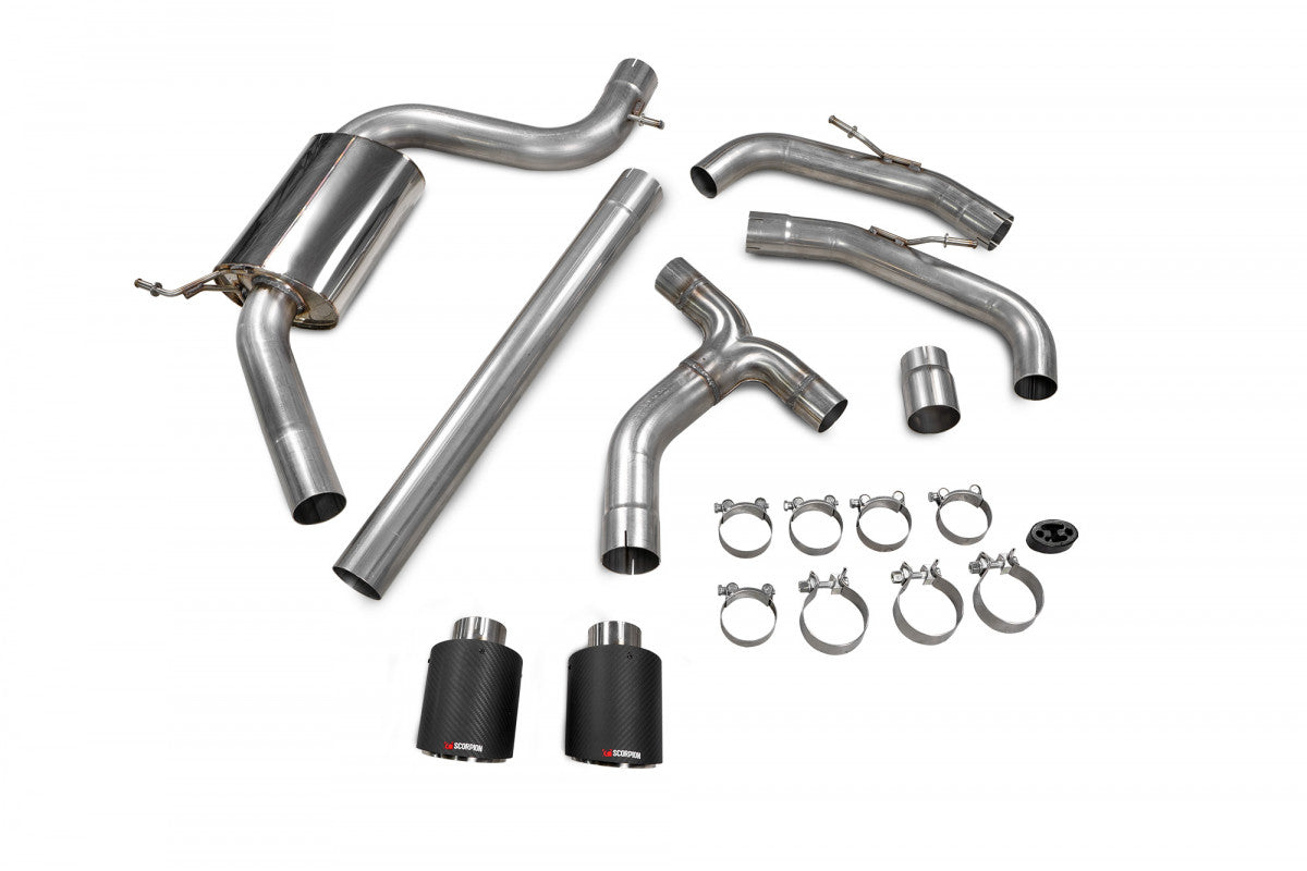 Scorpion Exhausts GPF-Back - Volkswagen MK8 / MK8.5 Golf GTI Clubsport GPF Model 2020-2025