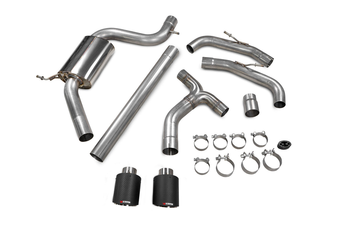 Scorpion GPF-Back Exhaust - Volkswagen Golf MK8 / MK 8.5 GTi Clubsport (2020–2025)