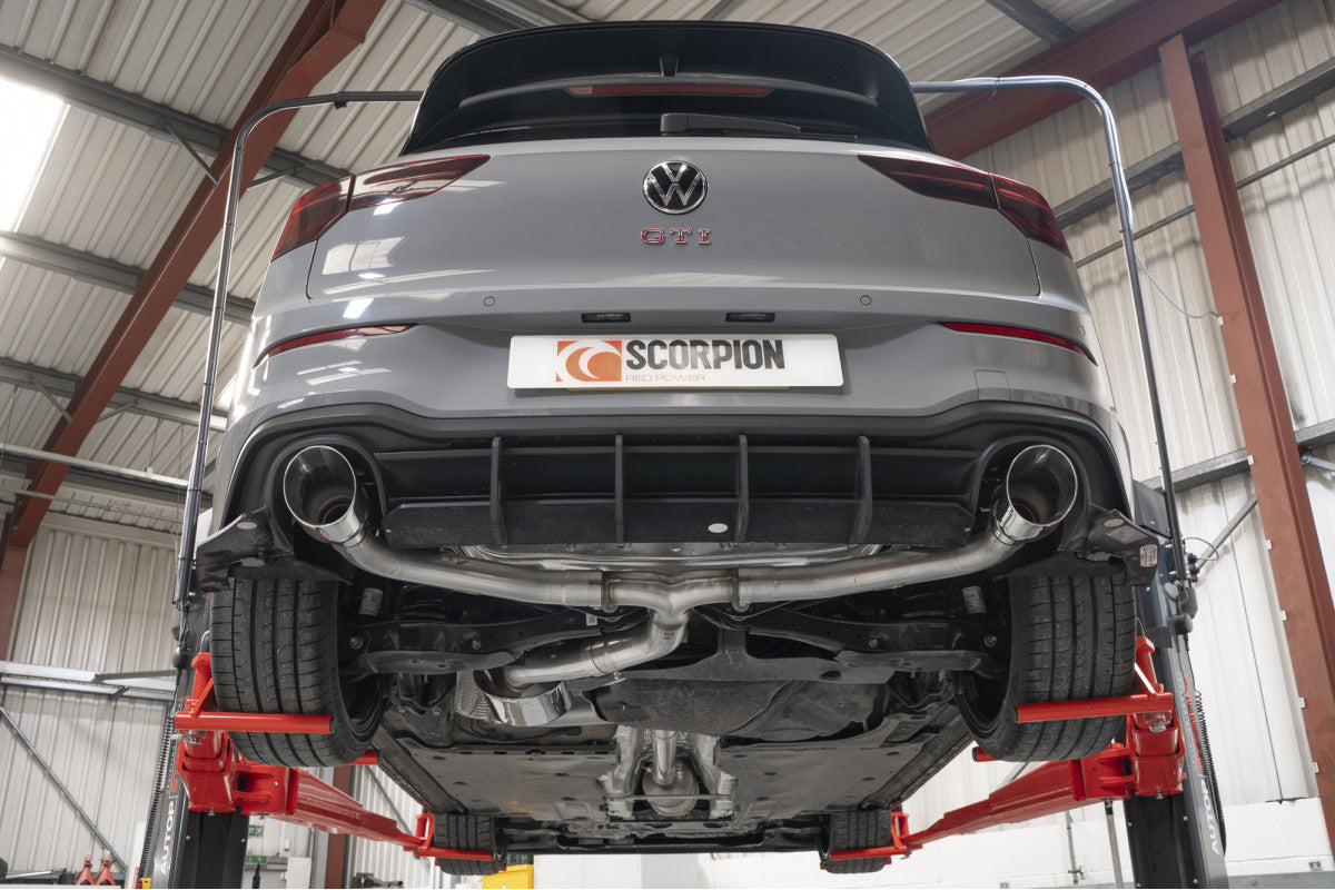 Scorpion Exhausts GPF-Back - Volkswagen MK8 / MK8.5 Golf GTI Clubsport GPF Model 2020-2025