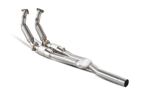 Scorpion 2.5" Twin High Flow Sports Catalyst - Volkswagen Golf MK5 R32 (2005–2008)