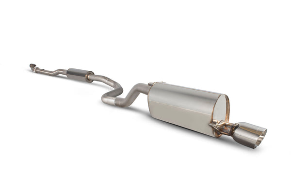 Scorpion Cat-Back Exhaust - Vauxhall Corsa D 1.0/1.2/1.4 (2006–2014)