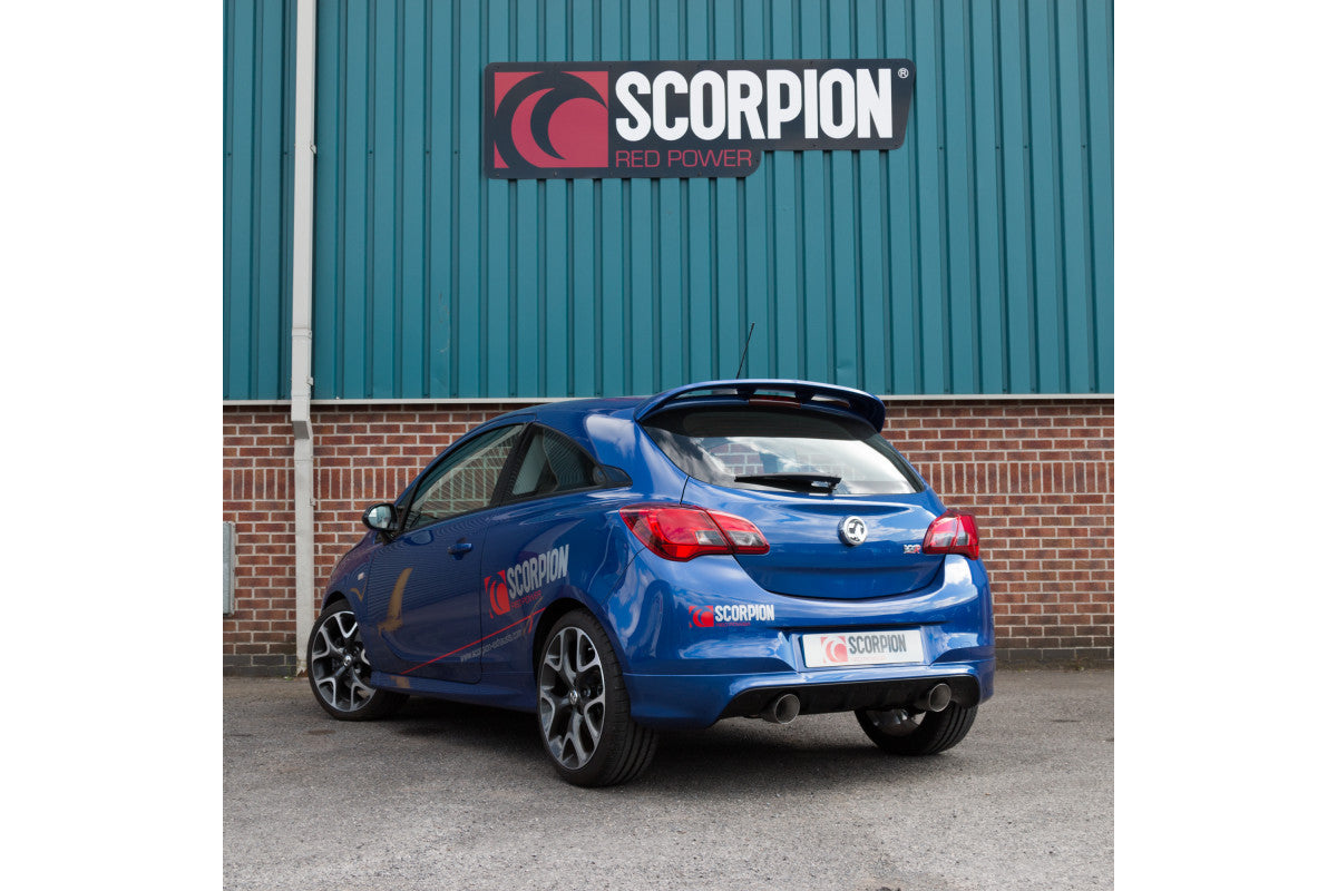 Scorpion Exhausts Cat-Back - Vauxhall Corsa E VXR 2015-2018