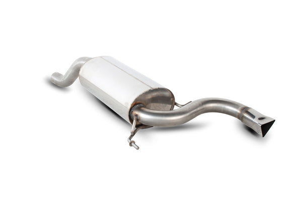 Scorpion 3" Rear Silencer / VXR Trim Tips - Vauxhall Corsa D VXR