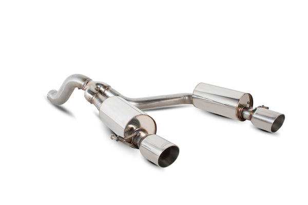 Scorpion 3" Rear Silencer / Daytona Tips - Vauxhall Corsa D VXR/Nurburgring (2007–2013)