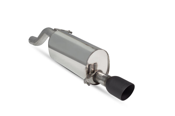 Scorpion 2.5" Rear Silencer / Daytona Ceramic Tips - Vauxhall Corsa E 1.4 Turbo Non GPF Model Only (2014–2019)