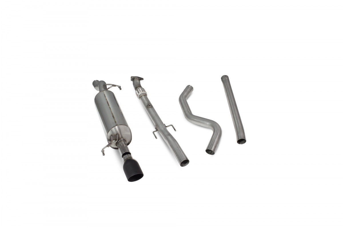 Scorpion Exhausts Cat-Back - Vauxhall Corsa D 1.4T Black Edition 2012-2015