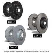 EBC USR Slotted Brake Discs (REAR) - Abarth 500/595/695 312