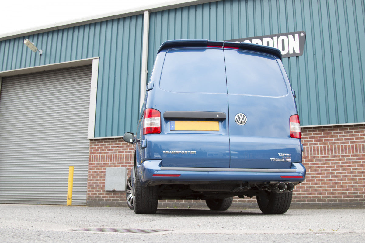 Scorpion Exhausts Cat-Back - Volkswagen T5 Transporter & Caravelle SWB/LWB, 2WD & 4WD