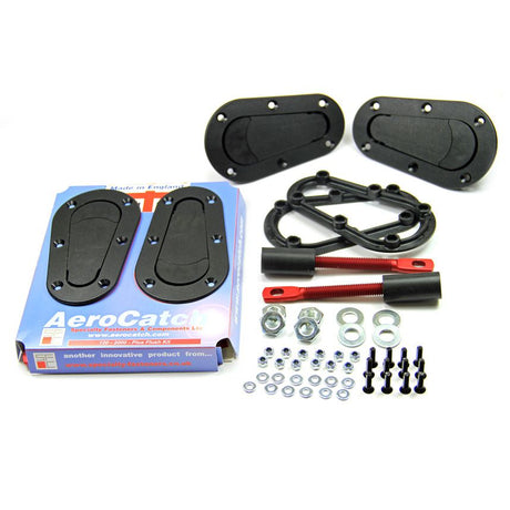 AeroCatch 120 Plus Flush Kit - Black