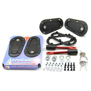 AeroCatch 120 Plus Flush (Lockable) Kit - Black