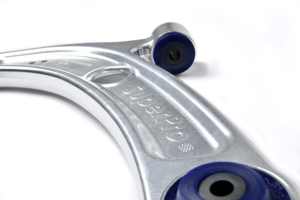 SuperPro Front Alloy Control Arm Kit (Race & Track Use) - Audi S3/RS3 8V, SEAT Leon Cupra 5F & VW Golf R MK7 5G