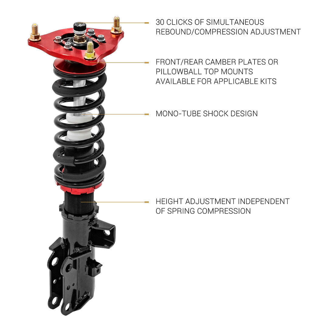 BC RACING COILOVERS V1 SERIES - TOYOTA ROOMY M900A (16+)