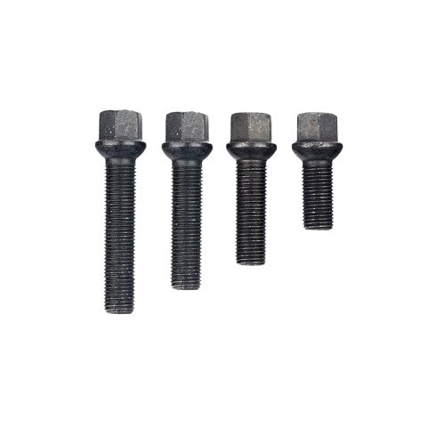 Bimecc Steel Wheel Bolts (Black) Radius - SEAT Ibiza Cupra 6J