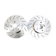 MTEC Performance Drilled Brake Discs (Front) 288x26mm - Lotus Elise S2/S3