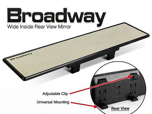 Broadway Wide Angle Performance Rear View Mirror