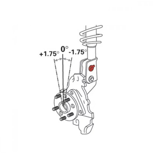 Powerflex Poweralign Adjustable Camber Bolt Kit (M16/16mm) - Ford Mustang S550
