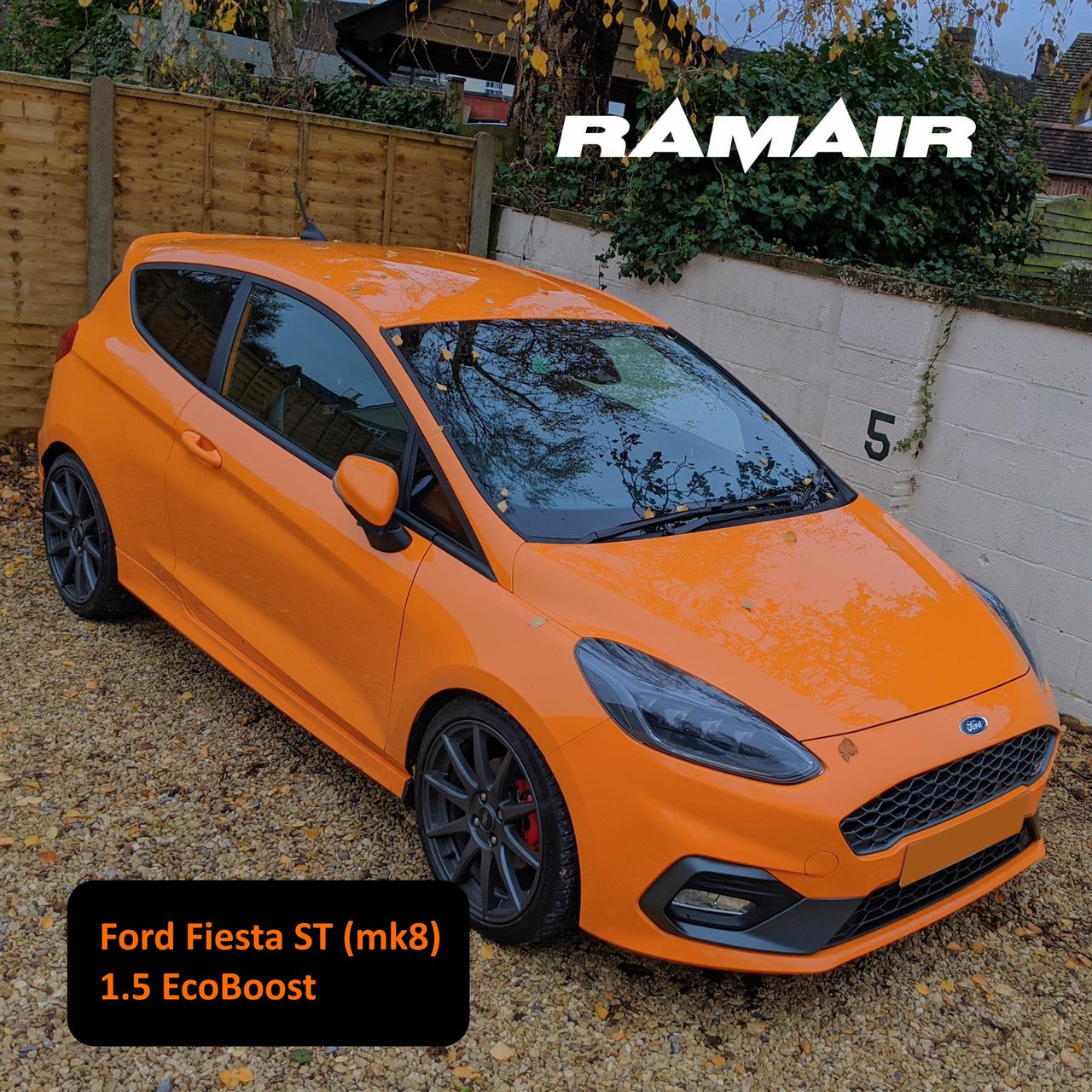RamAir Performance Intake Kit (Orange) - Ford Fiesta ST MK8