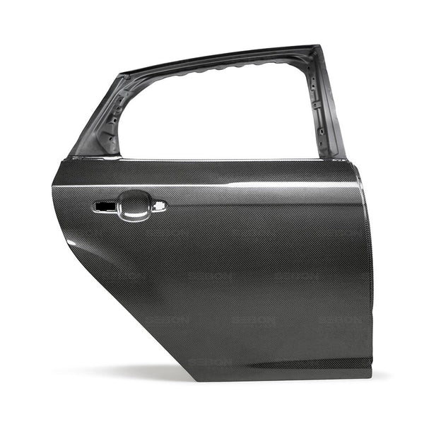 SEIBON CARBON FIBRE DOORS - 2016-2018 -D FOCUS RS - REAR*