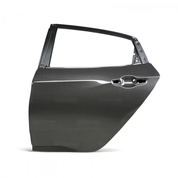 SEIBON CARBON FIBRE DOOR - 2017-2021 HONDA CIVIC HATCHBACK - REAR*