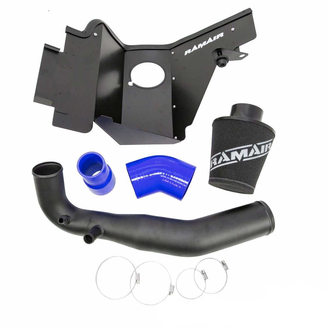 RamAir Performance Intake Kit (Blue) - Ford Mustang 2.3L Ecoboost S550
