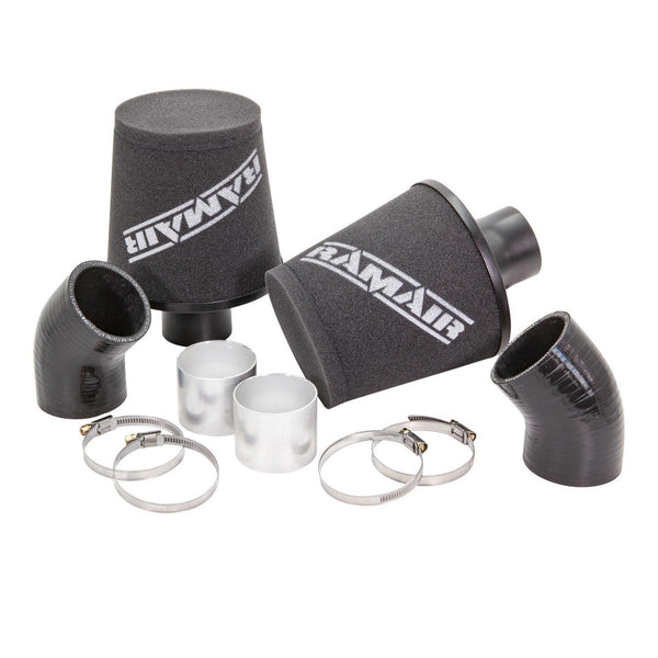RamAir Twin Cone Air Filter Intake Kit - BMW 135i E82 & 335i E90-E92