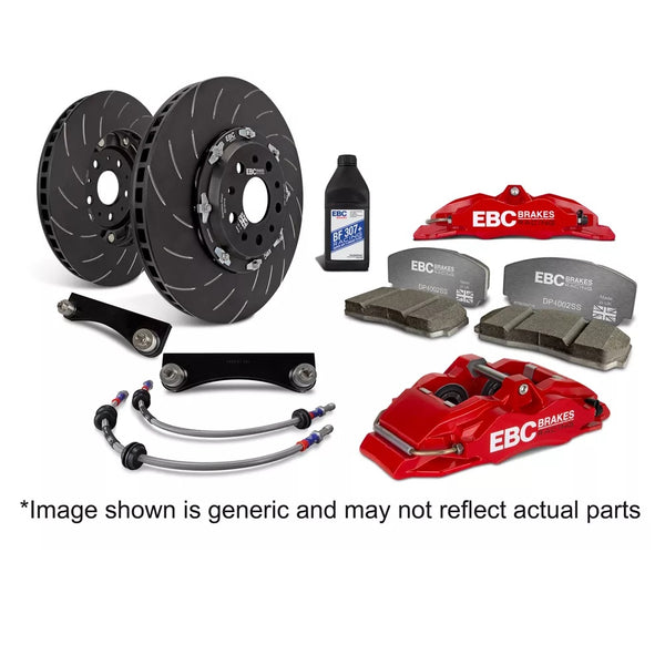 EBC Racing Apollo4 Balanced Big Brake Kit (330x28mm) - Ford Focus ST MK2