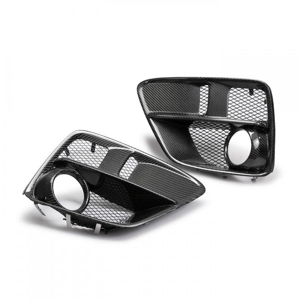 SEIBON CARBON FIBRE FOG LIGHT SURROUND - 2015-2017 SUBARU WRX - STI